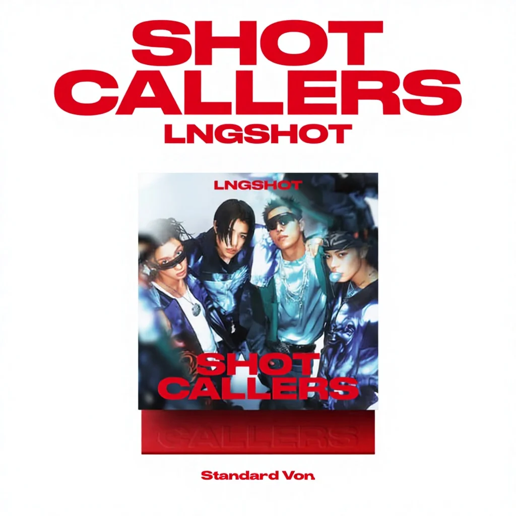 LNGSHOT-SHOT CALLERS (Standard Ver.) CD Korean Pop Music From
